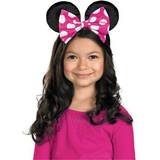 Disney - Röd Tillbehör Disguise Girls' Masks and Headgear Minnie Mouse Ears