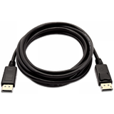 DisplayPort-kablar - Koppar - Svarta V7 DisplayPort - DisplayPort 1.4 M-M 3m