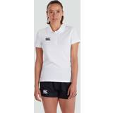 8 - Dam Pikétröjor Canterbury Womens Waimak Polo Shirt White