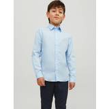 Blåa Skjortor Barnkläder Jack & Jones Skjorta För Pojkar Blå