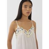 See by Chloé Dam T-shirts & Linnen See by Chloé Embroidered slip top Pink 100% Viscose
