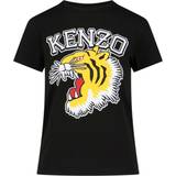 Kenzo Oxfordskjortor Kläder Kenzo Tiger Varsity T Shirt White