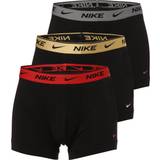 Nike Kalsonger Nike Everyday Essentials Trunk 3-Pack - Black/Gold/Silver Metallic/Red