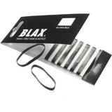 Svarta Håraccessoarer Blax Snag-Free Hair Elastics Black 8-pack