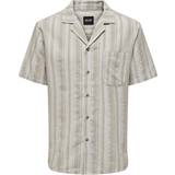 Khaki skjorta Only & Sons Eye Resort Shirt Vintage - Khaki