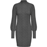 Stickade klänningar Only Katia Knitted Dress - Mottled Grey