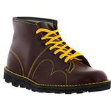 Grafters Skor grafters Mens Womens B430BD Monkey Boots Wine