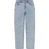 Pojkar - Straights Byxor Name It Dad Fit Jeans - Light Blue Denim (13213493)