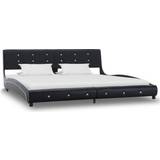 vidaXL Bed with Mattress 69.5cm Sängram 180x200cm