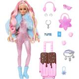Barbie Docktillbehör - Tillbehör Modedockor Dockor & Dockhus Barbie Travel Barbie Doll with Snow Fashion Barbie Extra Fly