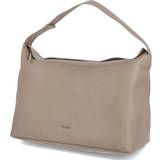Väskor Calvin Klein Oversized Soft Recycled Shoulder Bag BEIGE One Size