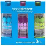 Sodastream flaskor 2 pack SodaStream Original Three Pack Carbonating Bottles Lasts 2
