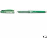 Pilot Frixion Point Erasable Rollerball 0.5 mm Box of 12 Green