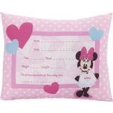 Blåa Kuddar Disney Minnie Mouse Decorative Keepsake Pillow Personalized Birth