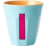 Rice Gröna Barn- & Babytillbehör Rice Pinkish Colors Melamine Alphabet Cup I I