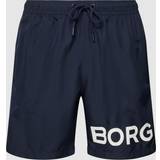 Herr - L Badbyxor Björn Borg Swim Shorts Marinblå