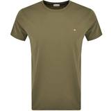 Gant T-shirts & Linnen Gant Classic T-shirt in Regular Fit - Juniper Green
