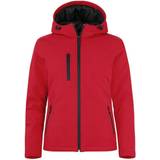 Clique Dam - Softshelljacka Jackor Clique Lined Women's Softshell Jacket - Red