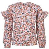 Noppies Sweatshirts Noppies Kids Flickor flickor tröja Prentiss långärmad tröja, Pristine-N021, 116, Pristine N021, 116