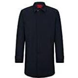 Hugo Boss Ytterkläder HUGO BOSS Herr Marec2321 Coat, Dark Blue405, 58, Mörkblå405