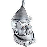 Grå - Herrar Heltäckande masker Latex Tin Man Mask Gray