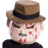 Gul - Unisex Masker Nightmare On Elm Street Freddy Mascot Mask