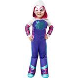 Rubies Multifärgad Maskeradkläder Rubies Toddler Marvel Spidey and His Amazing Friends Ghost Spider Deluxe Costume