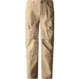 The North Face Herr Byxor & Shorts The North Face Men's Exploration Convertible Regular Tapered Pant, 34, Kelp Tan