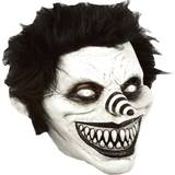 Ghoulish Productions Vit Heltäckande masker Ghoulish Productions Men's Creepypasta Laughing Jack Mask