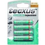 Tecxus Batterier - Engångsbatterier Batterier & Laddbart Tecxus LR6 4-BL Engångsbatteri AA Alkalisk