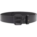 Fred Perry Skärp Fred Perry Burnished Leather Belt Black black 32" Waist