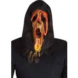 Orange - Övrig film & TV Masker Fun World Scorched Ghost Face Mask