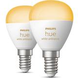E14 - Päron LED-lampor Philips Hue Wa Luster LED Lamps 5.1W E14