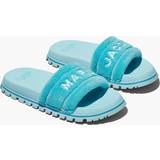 Marc Jacobs Tofflor & Sandaler Marc Jacobs Blue 'The Terry Slide' Sandals 444 Pool IT
