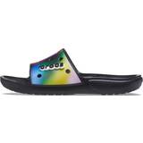 Multifärgade Slides Crocs ladies classic bleach solarized comfort slide