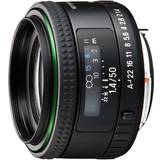 Pentax HD 50mmF1.4, standardobjektiv med enkelfokus användning K-mount digitala SLR-kameror