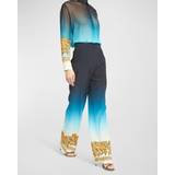Etro Byxor & Shorts Etro Trousers Woman colour Blue