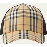 Burberry Accessoarer Burberry Men's Vintage Check Trucker Hat BEIGE