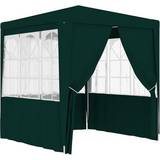 Plast Paviljonger vidaXL Professional Party Tent with Side Walls 2.5 x 2.5m