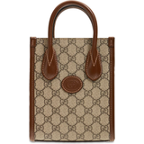 Gucci Gg Supreme Shoulder Bag Beige 01