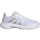 Adidas Racketsportskor adidas CourtJam Control W - Cloud White/Silver Metallic