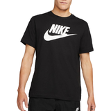 Jersey - Parkasar Kläder Nike Sportswear Icon Futura T-Shirt Men's - Black/White