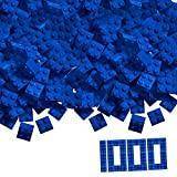 Simba Plastleksaker Byggleksaker Simba 104114118 – Blox, 1 000 blå byggstenar för barn från 3 år, 4 stenar, i kartong, helt kompatibla med många andra tillverkare