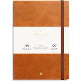Kontorsmaterial Burde Notebook Deluxe A5 brown