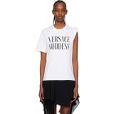 Versace Dam T-shirts & Linnen Versace Goddess roll-up T-shirt