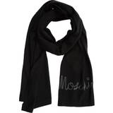 Polyamid Halsdukar & Sjalar Moschino scarf women 30717m2567016 black wool shawl stole foulard pashmina