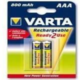 Laddningsbara batterier aaa Varta Laddningsbara Batterier 1,2 V 800 mAh AAA