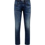 Only & Sons Byxor & Shorts Only & Sons – Weft – Mellanblå regular jeans