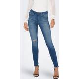 Only Onlblush Mid Ankle Skinny Fit-jeans Blå XXS/28