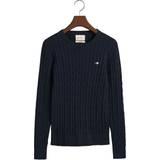 Gant Stretch Co Cable Crew